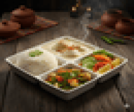 Polao + Chicken Korma + Vegitable + Salad